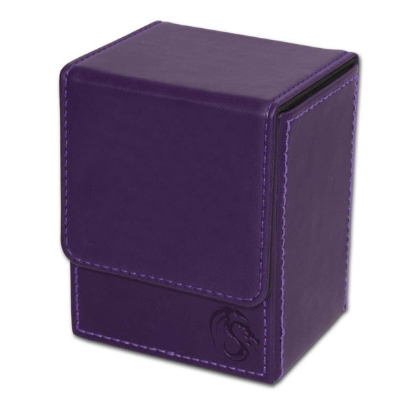 BCW Deck Case LX - CCG Card Storage Case - Purple