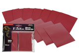 BCW Elite Deck Guards - Gloss Red (80ct)