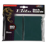 BCW Elite Deck Guards - Gloss Teal (80ct)