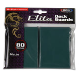 BCW Elite Deck Guards - Matte Teal (80ct)