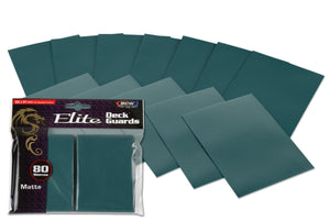 BCW Elite Deck Guards - Matte Teal (80ct)