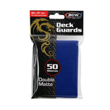BCW Deck Guards - Double Matte Blue (50ct)