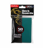 BCW Deck Guards - Double Matte Teal (50ct)