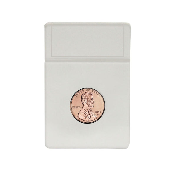 BCW Coin Slab White Inserts - US Penny 19mm (25ct)