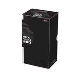 BCW Deck Vault LX 200 - CCG Card Storage Case - Black