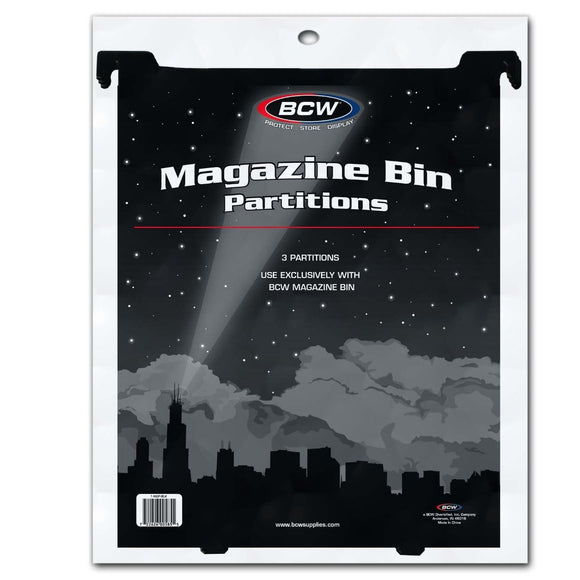 BCW Magazine & Document Bin Partition