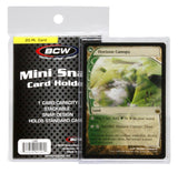 BCW Mini Snap Card Holder (standard size)