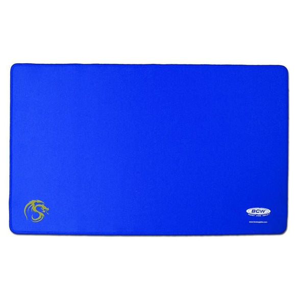 BCW Gaming Playmat w/ Stiched Edging - Blue