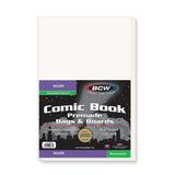 BCW Premade Resealable Silver/Regular Comic Bag+Board (50ct)
