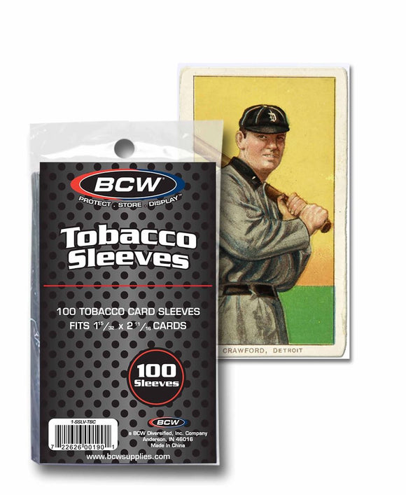 BCW Tobacco Card Penny Sleeves (100ct)