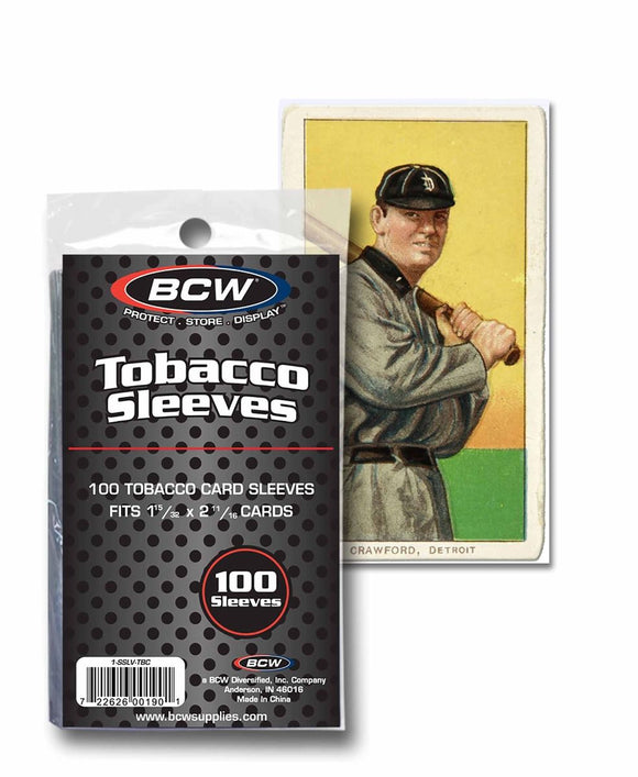 BCW Tobacco Card Penny Sleeves (100ct)