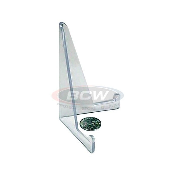 BCW Small Plastic Card Stand - Clear