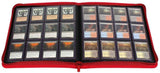 BCW Z-Folio 12-Pocket LX Album Binder - Red