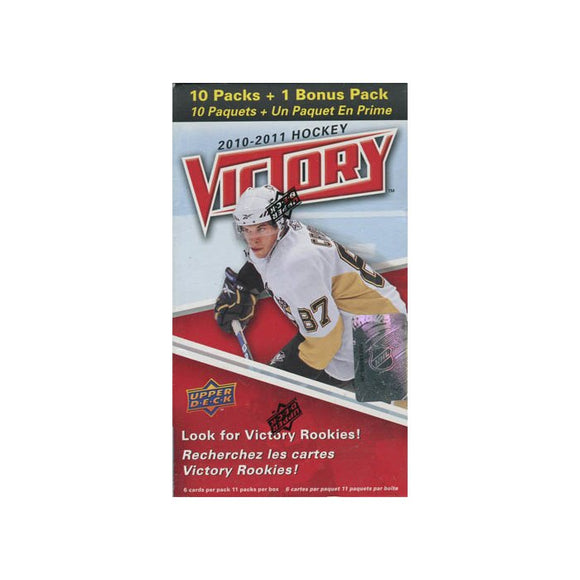 2010-11 Upper Deck Victory NHL Hockey cards - Blaster Box