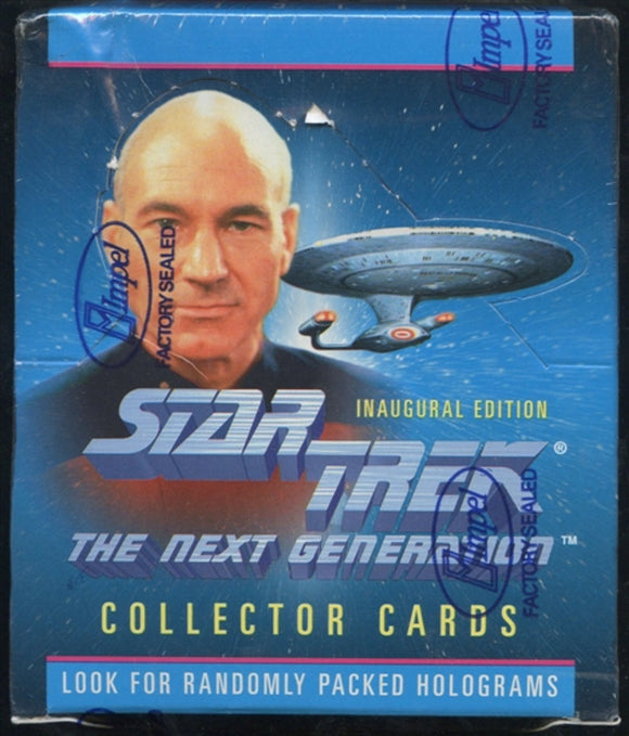 Impel Star Trek: The Next Generation Inaugural Edition (1992)- Hobby Box