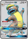 Gumshoos GX - Pokemon Sun & Moon FulL ART Holo Foil Ultra Rare #145/149