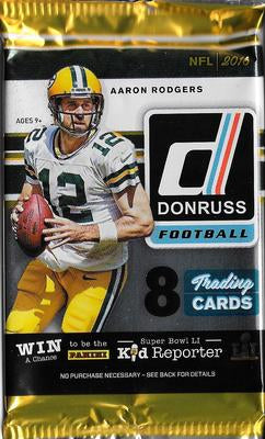 2016 Panini Donruss NFL Football cards - Retail Pack