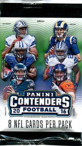 2016 Panini Contenders NFL Football cards - Retail Pack