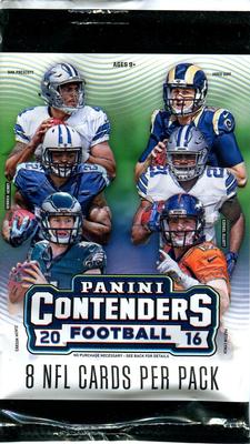 2016 Panini Contenders NFL Football cards - Retail Pack