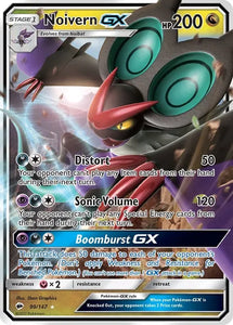 Noivern GX - Pokemon Burning Shadows Holo Foil Ultra Rare #99/147