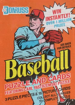 1990 Donruss MLB Baseball cards - Retail Pack