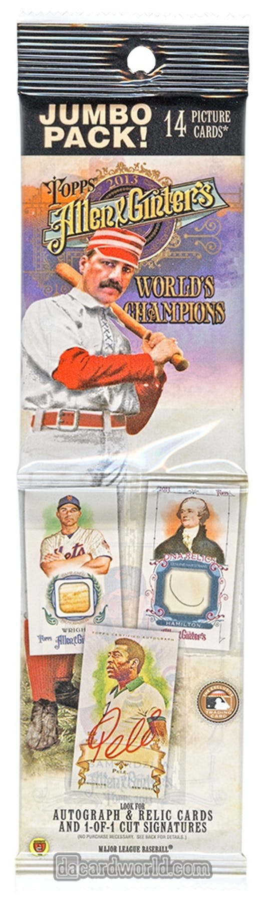 2013 Topps Allen & Ginter MLB Baseball - Cello/Fat/Value Rack Pack