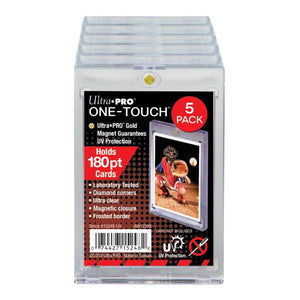 Ultra Pro ONE-TOUCH Magnetic Card Holder 180pt (5 pack)