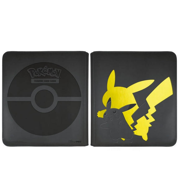 Ultra Pro 12pkt PRO Elite Series Premium Album Binder - Pokemon Pikachu