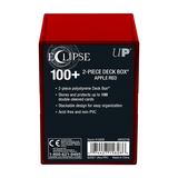 Ultra Pro Eclipse 2-Piece Deck Box (100ct) - Apple Red