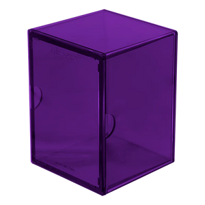 Ultra Pro Eclipse 2-Piece Deck Box (100ct) - Royal Purple