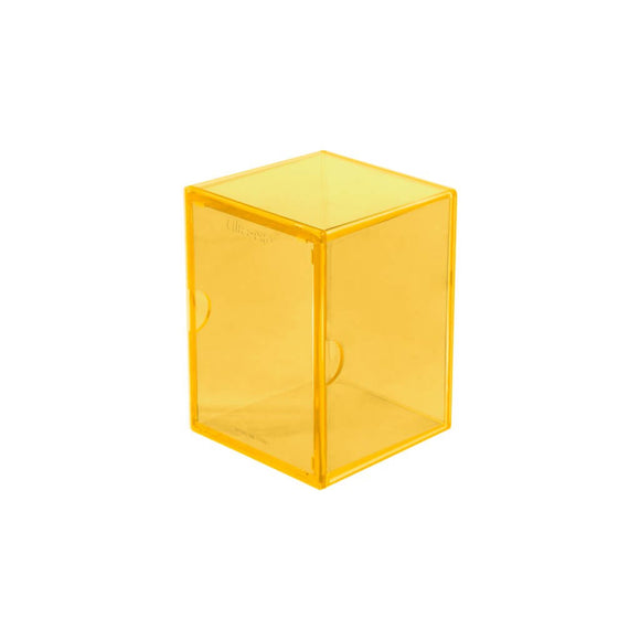 Ultra Pro Eclipse 2-Piece Deck Box (100ct) - Lemon Yellow