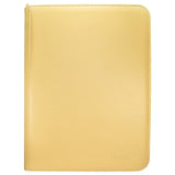 Ultra Pro Vivid 9-Pocket Zippered Pro Binder - Yellow