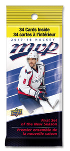 2017-18 Upper Deck MVP NHL Hockey - Cello/Fat/Value Pack