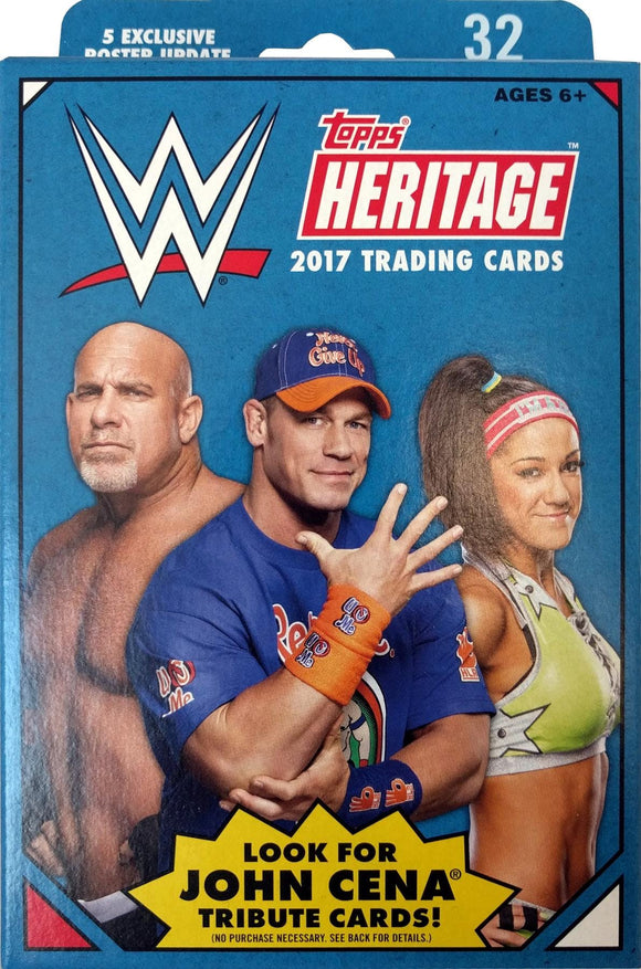 2017 Topps Heritage WWE Wrestling cards - Hanger Box