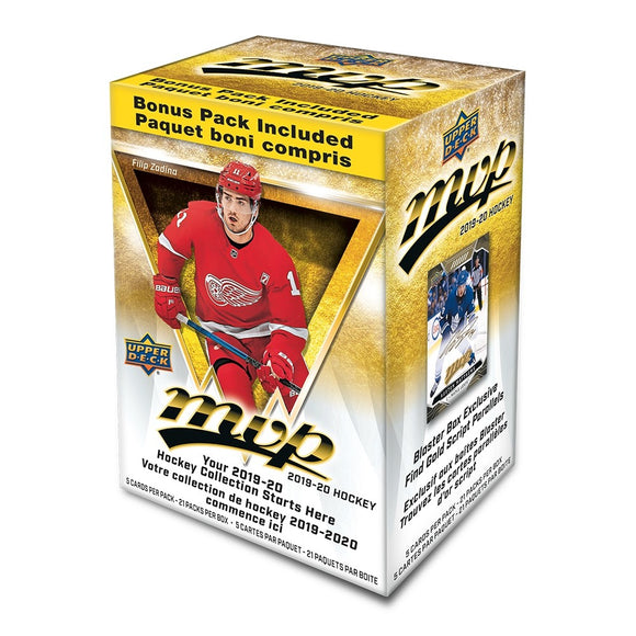 2019-20 Upper Deck MVP NHL Hockey - Blaster Box