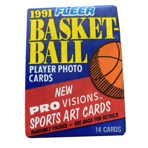 1991-92 Fleer Series 1 NBA Basketball cards - Hobby Pack