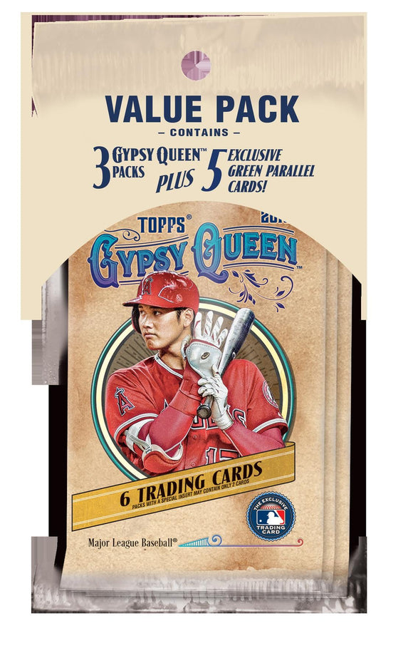 2019 Topps Gypsy Queen MLB Baseball - Cello/Fat/Value Pack