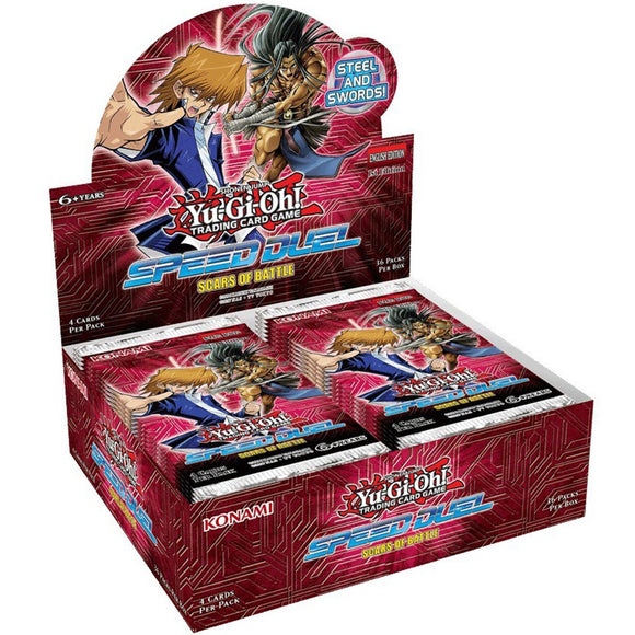 Yu-Gi-Oh! Speed Duel: Scars of Battle Booster Pack Box (24ct)