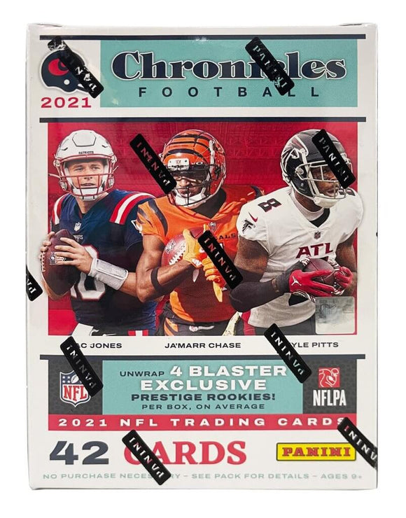 2021 Panini Chronicles NFL Football cards - Blaster Box