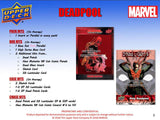 Upper Deck Marvel Deadpool trading cards (2018) - Hobby Box