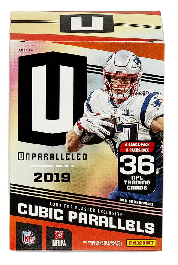 2019 Panini Unparalleled NFL Football cards - Blaster Box