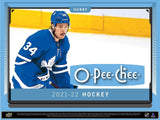 2021-22 Upper Deck O-Pee-Chee NHL Hockey - Hobby Box