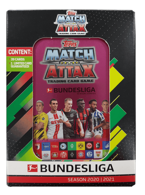 2020-21 Topps Match Attax Bundesliga Soccer cards - Mini Tin