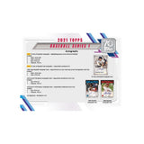 2021 Topps Series 1 MLB Baseball - Cello/Fat/Value Pack