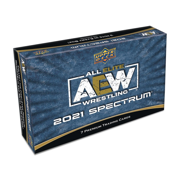 2021 Upper Deck AEW Spectrum Wrestling cards - Hobby Box