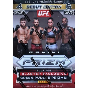 2021 Panini Prizm UFC Debut Edition MMA cards - Blaster Box