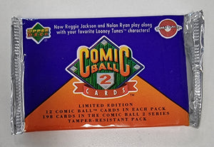 1991 Upper Deck Comic Ball 2 MLB Baseball cards - Retail Pack