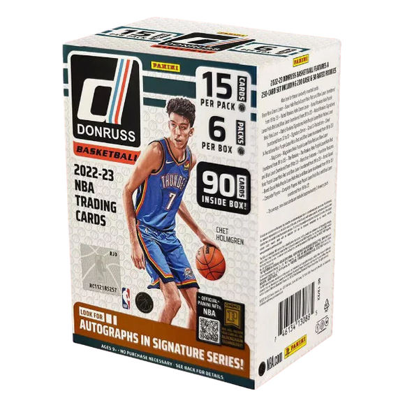 2022-23 Panini Donruss NBA Basketball cards - Blaster Box