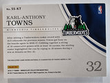 Karl Anthony Towns 16/25 - 2016-17 Panini Immaculate Sneaker Swatches #SS-KT