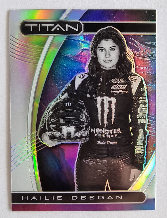 Hailie Deegan - 2021 Panini Chronicles Titan Holo Silver Prizm #16